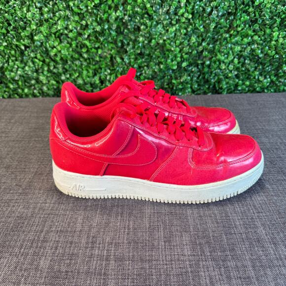 Nike Air Force 1 '07 LV8 UV Siren Red 9.5M 11W AJ9505-600 Rare - Picture 3 of 10